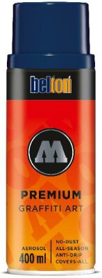 Molotow Sprühdose belton Premium Lackspray 400ml, Nr. 104, saphirblau