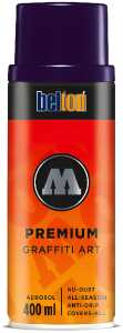 Molotow Sprühdose belton Lackspray 400ml, Nr. 070, verrückte Pflaume