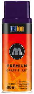 Molotow Sprühdose belton Lackspray 400ml, Nr. 072, schwarzviolett