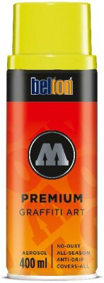 Molotow Sprühdose belton Premium Lackspray 400ml, Nr. 174, giftgrün