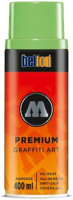 Molotow Sprühdose belton Premium Lackspray 400ml, Nr. 155, hippigrün