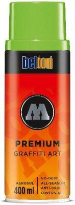 Molotow Sprühdose belton Premium Lackspray 400ml, Nr. 153, grashüpfer