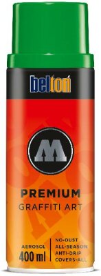 Molotow Sprühdose belton Premium Lackspray 400ml, Nr. 159, saftgrün