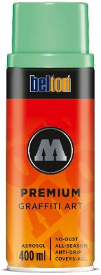 Molotow Sprühdose belton Premium Lackspray 400ml, Nr. 138, calypso mittel