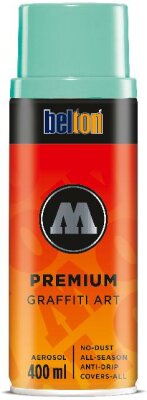 Molotow Sprühdose belton Premium Lackspray 400ml, Nr. 123, riviera hell