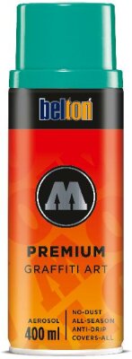 Molotow Sprühdose belton Premium Lackspray 400ml, Nr. 125, riviera dunkel