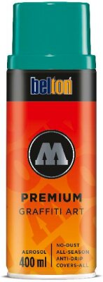 Molotow Sprühdose belton Premium Lackspray 400ml, Nr. 126, lagunenblau