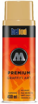 Molotow Sprühdose belton Premium Lackspray 400ml, Nr. 185, milchkaffee