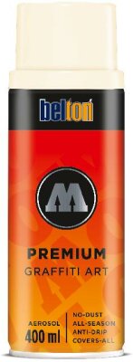 Molotow Sprühdose belton Premium Lackspray 400ml, Nr. 005, naturweiss