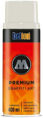 Molotow Sprühdose belton Premium Lackspray 400ml, Nr. 218, hellgrau neutral