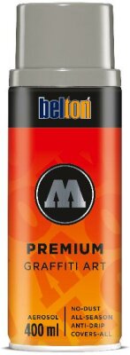 Molotow Sprühdose belton Premium Lackspray 400ml, Nr. 217, mittelgrau neutral