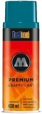 Molotow Sprühdose belton Premium Lackspray 400ml, Nr. 112, petroleumblau