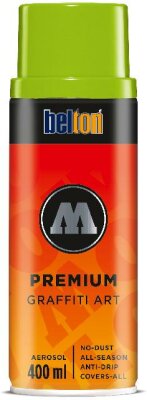 Molotow Sprühdose belton Premium Lackspray 400ml, Nr. 150, kiwi