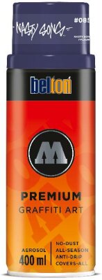 Molotow Sprühdose belton Premium Lackspray 400ml, Nr. 085, NASTY SONS pflaume