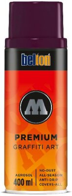 Molotow Sprühdose belton Premium Lackspray 400ml, Nr. 063, purpurviolett