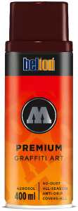 Molotow Sprühdose belton Lackspray 400ml, Nr. 021, GESER schwarzrot