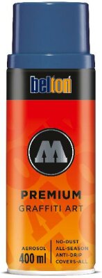 Molotow Sprühdose belton Premium Lackspray 400ml, Nr. 101, wild WANE blue