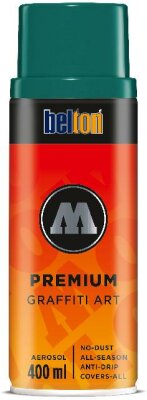 Molotow Sprühdose belton Premium Lackspray 400ml, Nr. 127, MARTHA marine