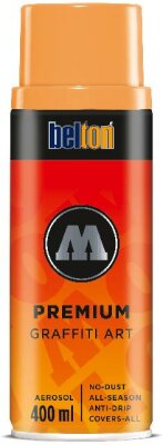 Molotow Sprühdose belton Premium Lackspray 400ml, Nr. 199, orangebraun hell