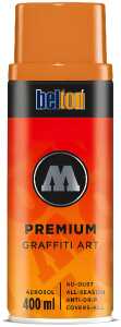 Molotow Sprühdose belton Premium Lackspray 400ml, Nr. 200, orangebraun mittel