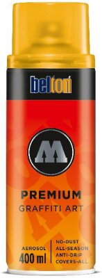 Molotow Sprühdose belton PremiumTransparent 400ml, Nr. 237, melonengelb