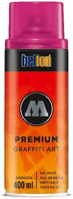 Molotow Sprühdose belton PremiumTransparent 400ml, Nr. 240, telemagenta