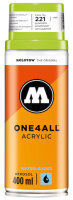 Molotow Spray One4All Acrylic 400ml #221 grashüpfer