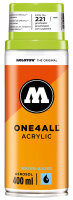 Molotow Spray One4All Acrylic 400ml #221 grashüpfer