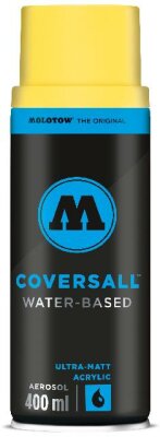 Molotow Sprühdose COVERSALL WATER-BASED 400ml, zinkgelb