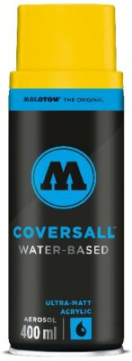 Molotow Sprühdose COVERSALL WATER-BASED 400ml, signalgelb