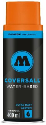 Molotow Sprühdose COVERSALL WATER-BASED 400ml, DARE orange hell