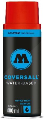 Molotow Sprühdose COVERSALL WATER-BASED 400ml, SWET 100 verkehrsrot