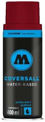 Molotow Sprühdose COVERSALL WATER-BASED 400ml, burgundrot