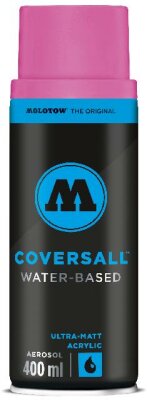 Molotow Sprühdose COVERSALL WATER-BASED 400ml, fuchsiapink