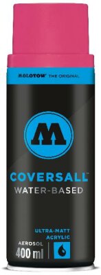 Molotow Sprühdose COVERSALL WATER-BASED 400ml, MAD C psycho pink