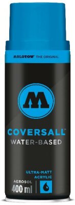 Molotow Sprühdose COVERSALL WATER-BASED 400ml, schockblau