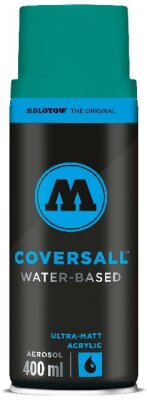 Molotow Sprühdose COVERSALL WATER-BASED 400ml, lagunenblau