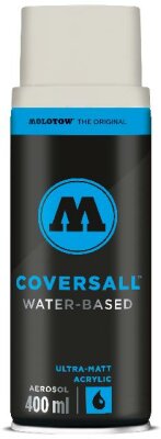 Molotow Sprühdose COVERSALL WATER-BASED 400ml, hellgrau neutral