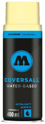 Molotow Sprühdose COVERSALL WATER-BASED 400ml, jasmingelb