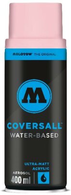 Molotow Sprühdose COVERSALL WATER-BASED 400ml, schweinchenrosa hell