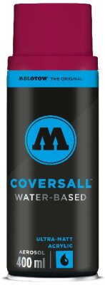 Molotow Sprühdose COVERSALL WATER-BASED 400ml, amarantrot