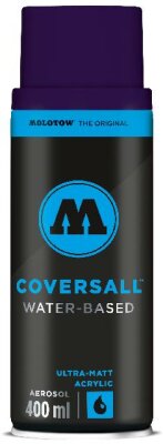 Molotow Sprühdose COVERSALL WATER-BASED 400ml, schwarzviolett