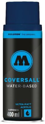 Molotow Sprühdose COVERSALL WATER-BASED 400ml, saphirblau