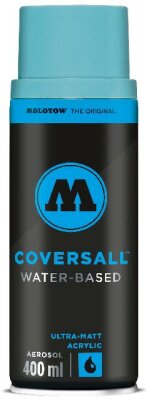 Molotow Sprühdose COVERSALL WATER-BASED 400ml, cremeblau