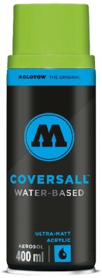 Molotow Sprühdose COVERSALL WATER-BASED 400ml, MIGHTY green