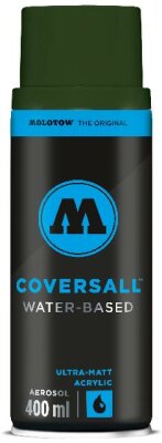 Molotow Sprühdose COVERSALL WATER-BASED 400ml, chromoxidgrün