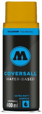 Molotow Sprühdose COVERSALL WATER-BASED 400ml, senfgelb