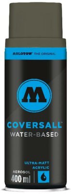 Molotow Sprühdose COVERSALL WATER-BASED 400ml, steingrau dunkel