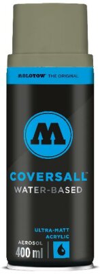 Molotow Sprühdose COVERSALL WATER-BASED 400ml, steingrau mittel