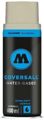 Molotow Sprühdose COVERSALL WATER-BASED 400ml, steingrau hell